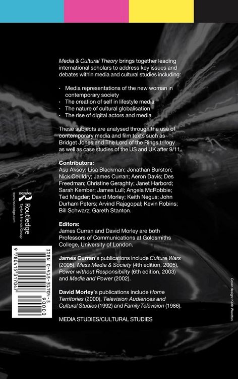 Produktbild: Media and Cultural Theory