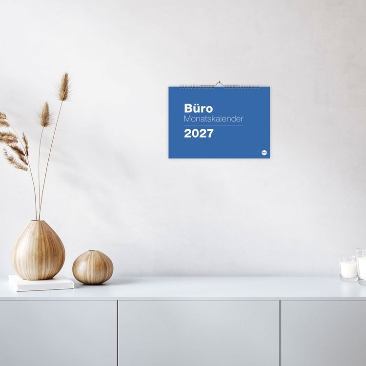 Produktbild: B&uuml;ro Monatsplaner 2027