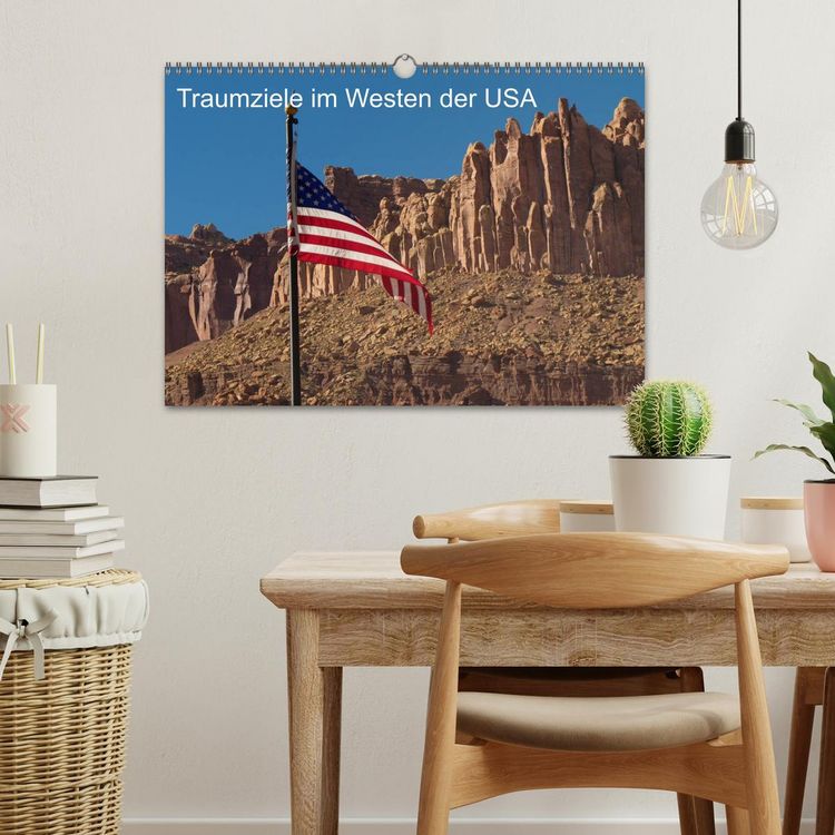 Produktbild: Traumlandschaften im Westen der USA (Wandkalender 2026 DIN A3 quer), CALVENDO Monatskalender