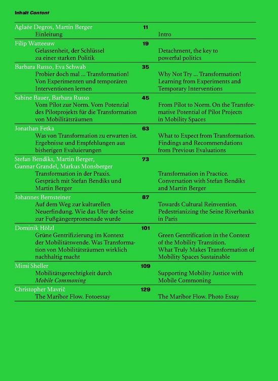 Produktbild: COURAGE Transformation von Mobilit&auml;tsr&auml;umen. Prozesse, Akteure und Gestaltung / Transformation of Mobility Spaces. Process, Actors, and Design