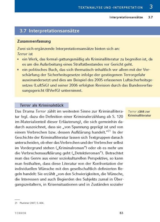 Produktbild: Terror von Ferdinand von Schirach