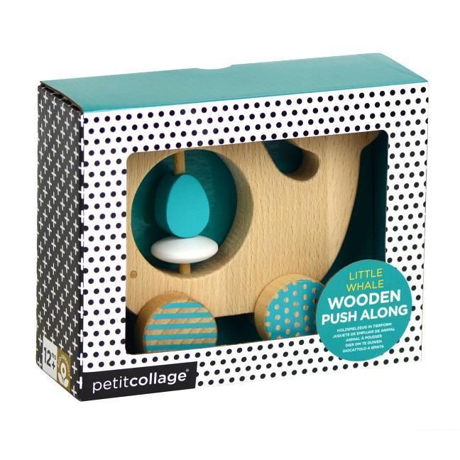 Produktbild: WHALE WOOD PUSH ALONG
