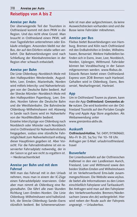 TRESCHER Reiseführer Ostfriesland