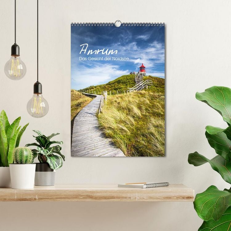 Produktbild: Amrum - Das Gesicht der Nordsee (Wandkalender 2026 DIN A3 hoch), CALVENDO Monatskalender