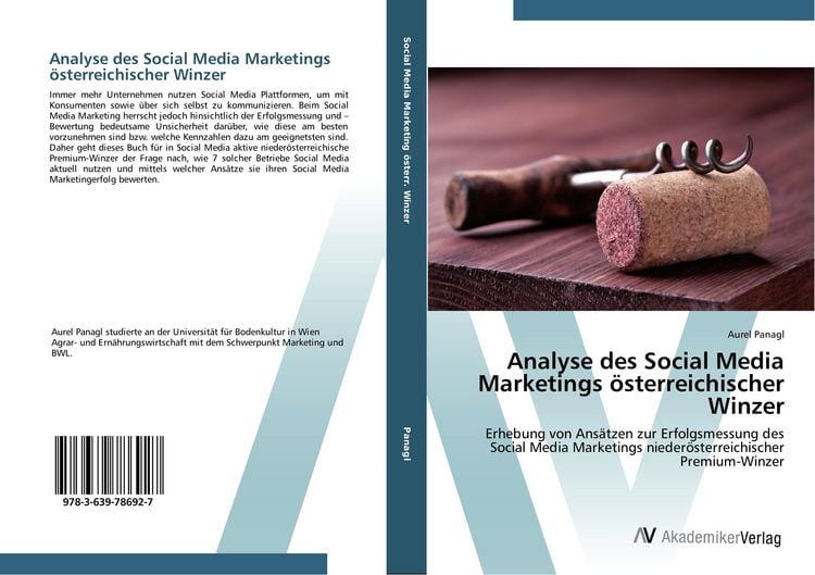 Produktbild: Analyse des Social Media Marketings &ouml;sterreichischer Winzer