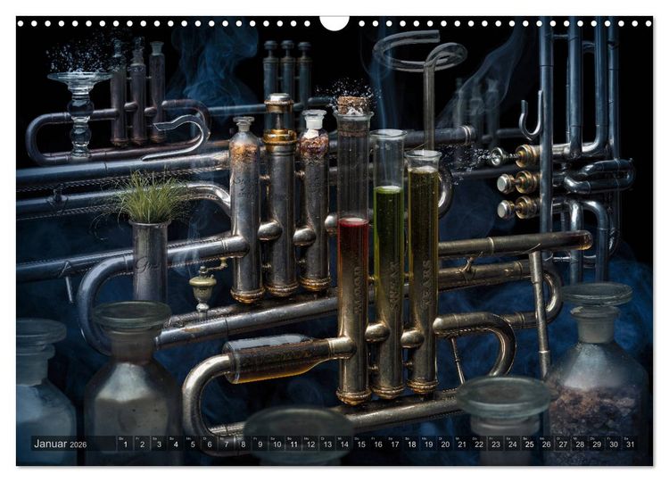 Produktbild: Musica fant&aacute;sia - Die wundersame Welt des Fotok&uuml;nstlers Olaf Bruhn (Wandkalender 2026 DIN A3 quer), CALVENDO Monatskalender