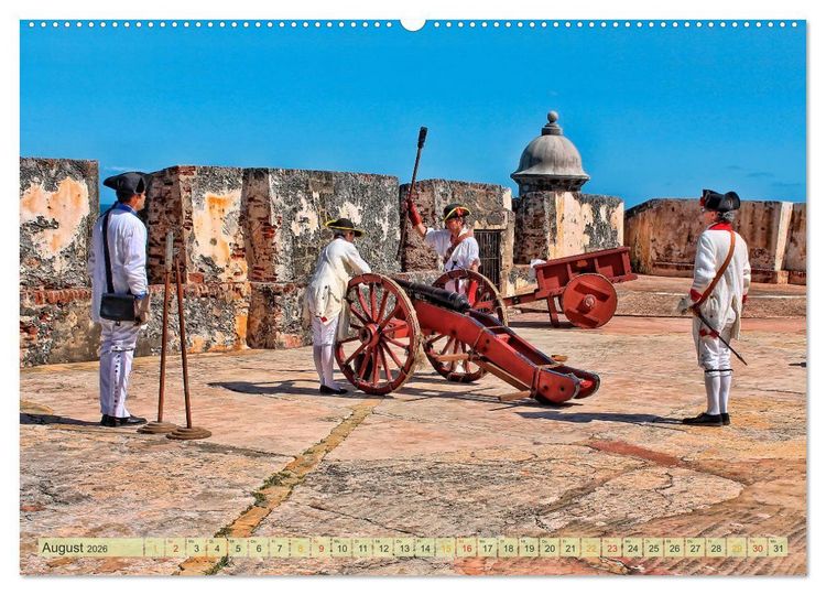 Produktbild: Reise in die Karibik - von den Bahamas bis Aruba (Wandkalender 2026 DIN A2 quer), CALVENDO Monatskalender