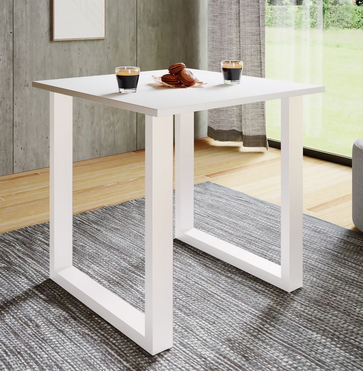 Produktbild: Premium Holz Esstisch K&uuml;chentisch Xona U 80x50