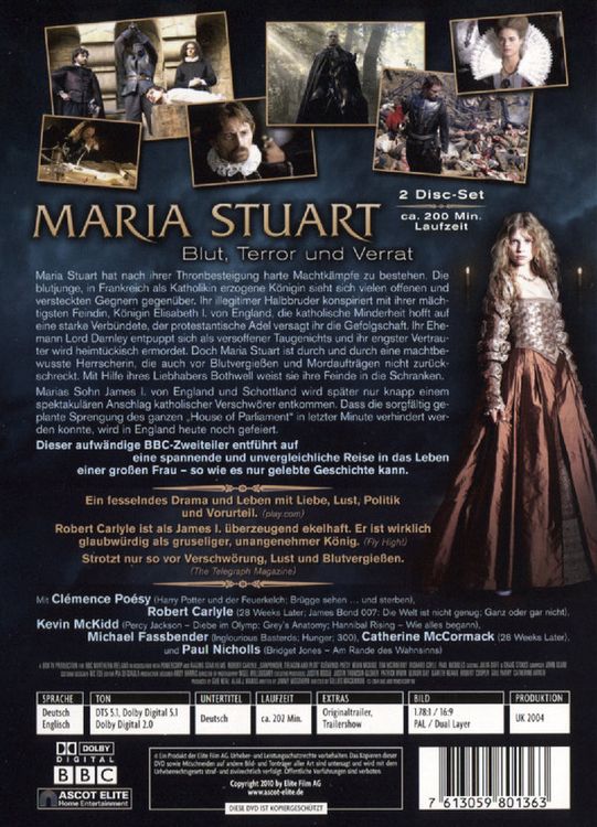 Produktbild: Maria Stuart - Blut, Terror und Verrat [2 DVDs]