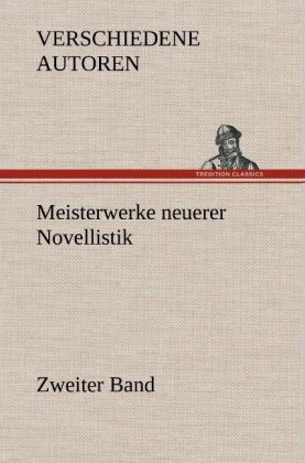 Produktbild: Meisterwerke neuerer Novellistik