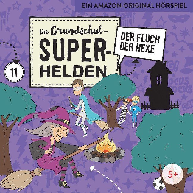 Produktbild: Die Grundschul-Superhelden (11):  Der Fluch Der Hexe