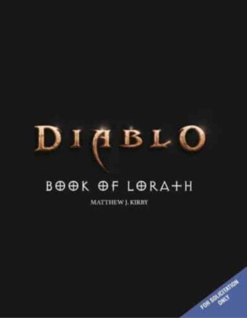 Produktbild: Diablo: Book of Lorath