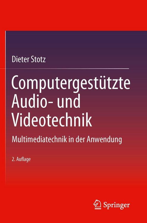 Produktbild: Computergest&uuml;tzte Audio- und Videotechnik