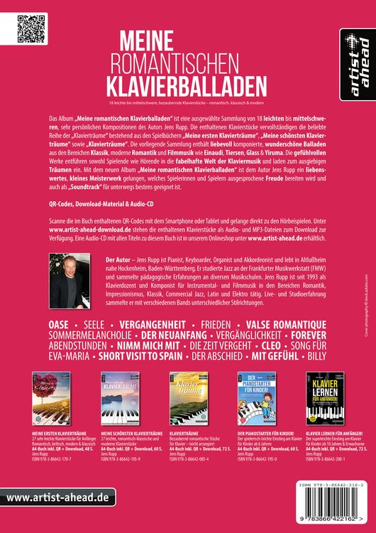 Produktbild: Meine romantischen Klavierballaden