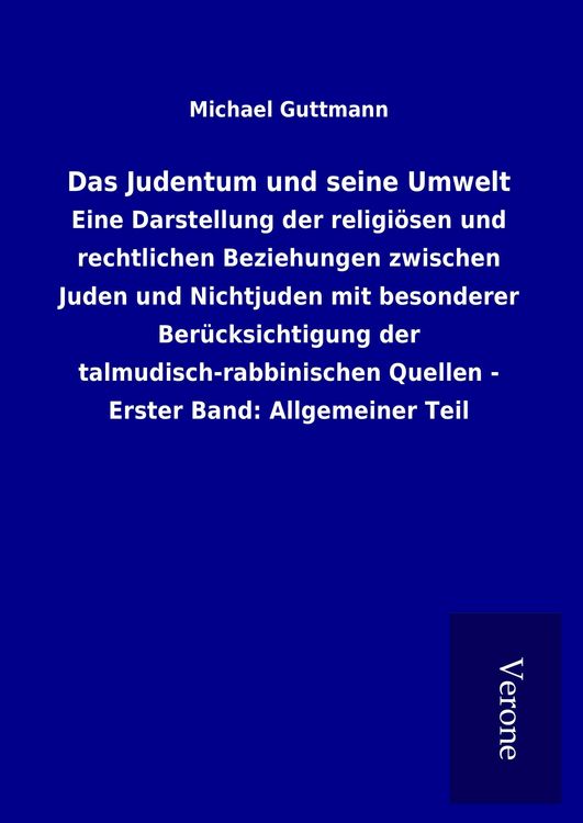 Produktbild: Das Judentum und seine Umwelt