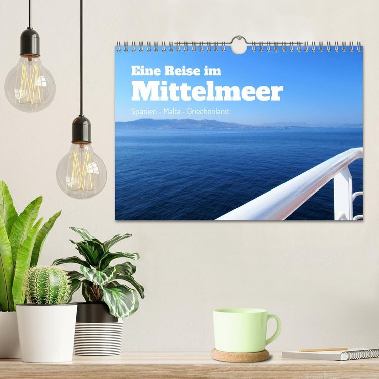 Produktbild: Eine Reise im Mittelmeer (Wandkalender 2026 DIN A4 quer), CALVENDO Monatskalender
