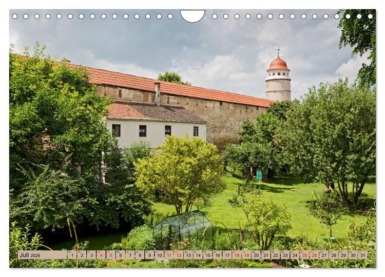 Produktbild: N&Ouml;RDLINGEN - Leben im Meteoritenkrater (Wandkalender 2026 DIN A4 quer), CALVENDO Monatskalender