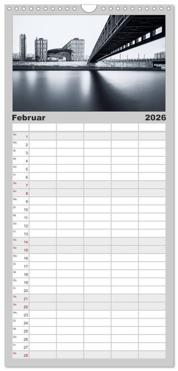 Produktbild: Familienplaner 2026 - berlin specials mit 5 Spalten (Wandkalender, 21 x 45 cm) CALVENDO