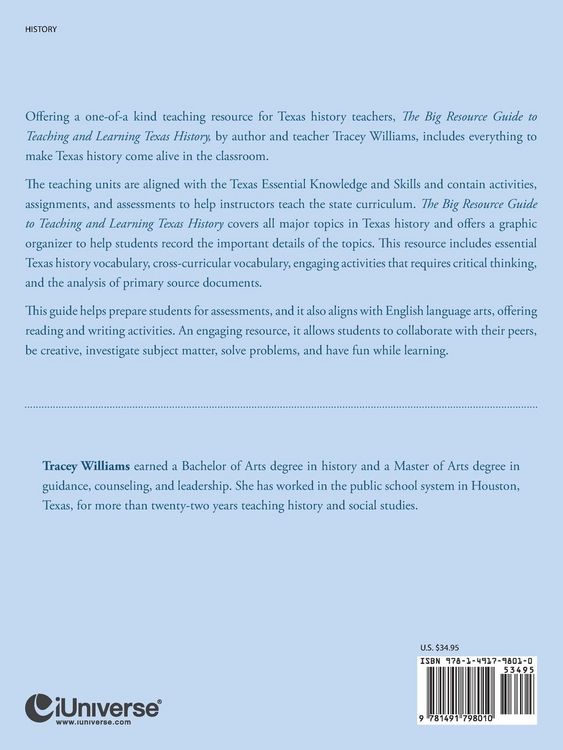 Produktbild: The Big Resource Guide to Teaching and Learning Texas History