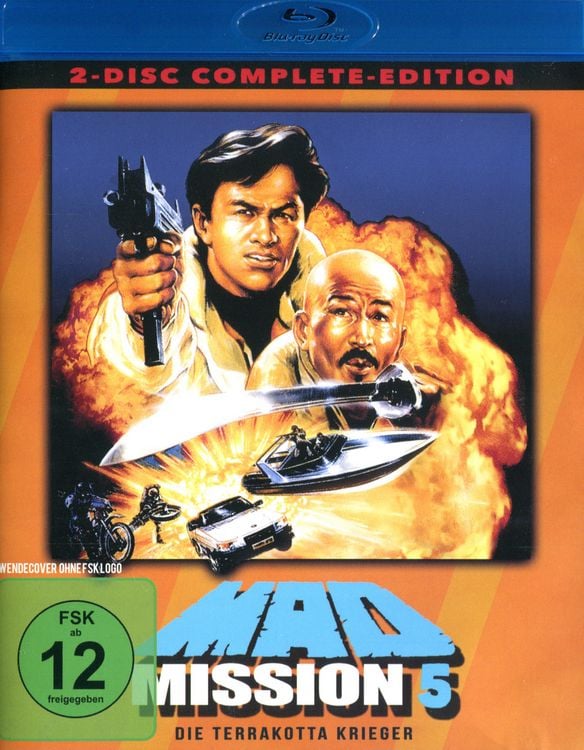 Produktbild: Mad Mission 5 - Uncut - 2 Disc Complete-Edition (Blu-ray + DVD)