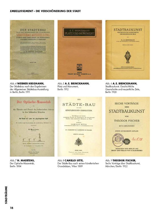 Produktbild: Handbuch der Stadtbaukunst