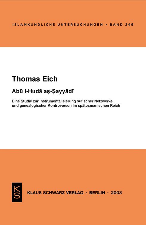 Bild vom Artikel Abu l-Huda as-Sayyadi vom Autor Thomas Eich