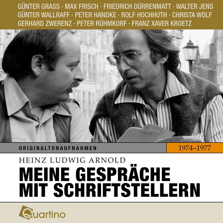 Produktbild: Meine Gespr&auml;che mit Schriftstellern 1974 - 1977