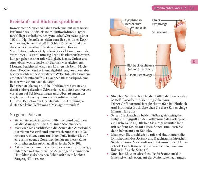 Reflexzonen-Massage