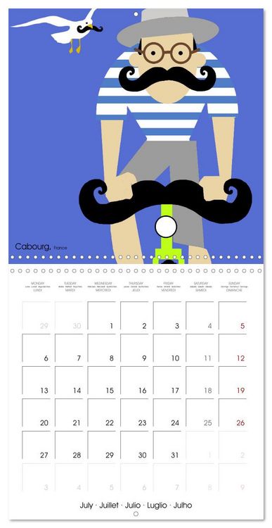 Produktbild: A WORLD OF BICYCLES (Wall Calendar 2026 12 &times; 12 Inch) CALVENDO 12 Month Wall Calendar
