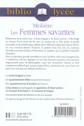Produktbild: Les Femmes Savantes