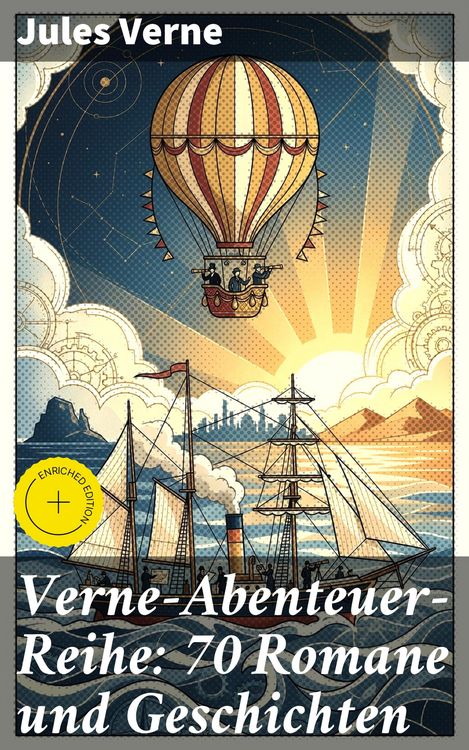 Produktbild: Verne-Abenteuer-Reihe: 70 Romane und Geschichten