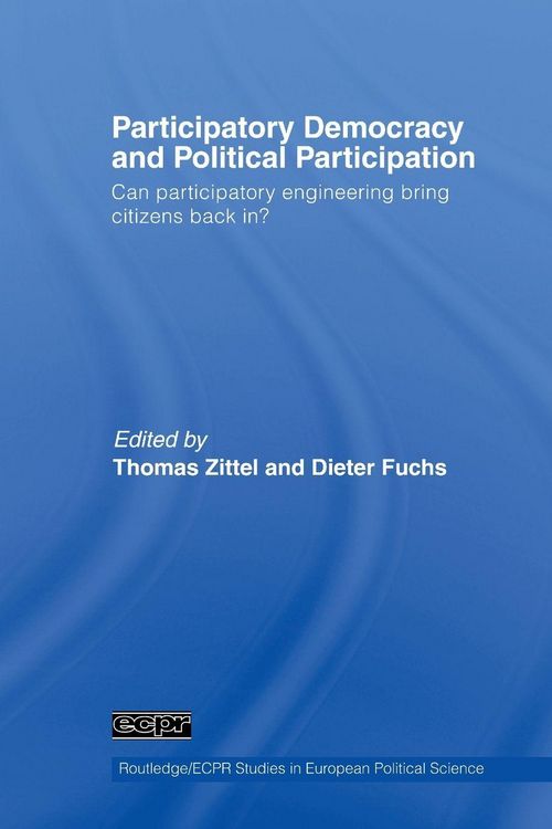 Produktbild: Participatory Democracy and Political Participation