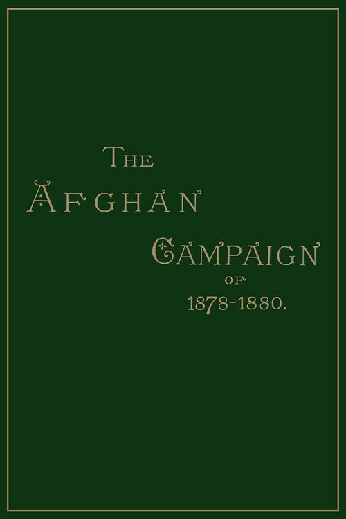 Produktbild: Afghan Campaigns of 1878, 1880