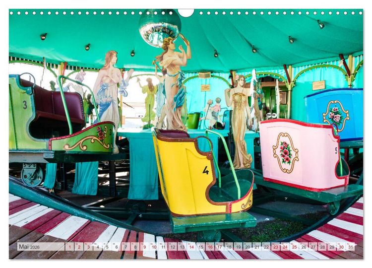 Produktbild: Kirmes Gl&uuml;ck (Wandkalender 2026 DIN A3 quer), CALVENDO Monatskalender