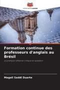 Produktbild: Formation continue des professeurs d'anglais au Br&eacute;sil