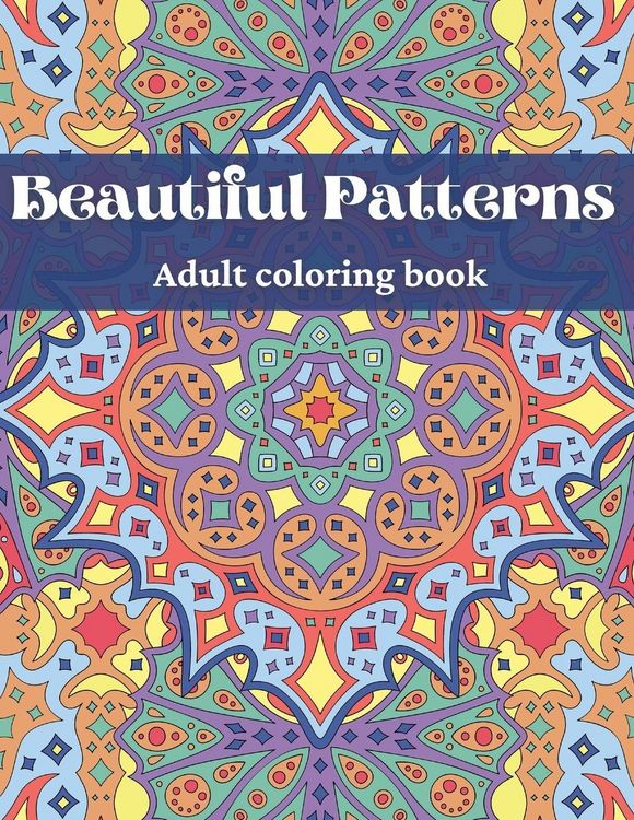 Produktbild: Beautiful Patterns, Adult Coloring Book