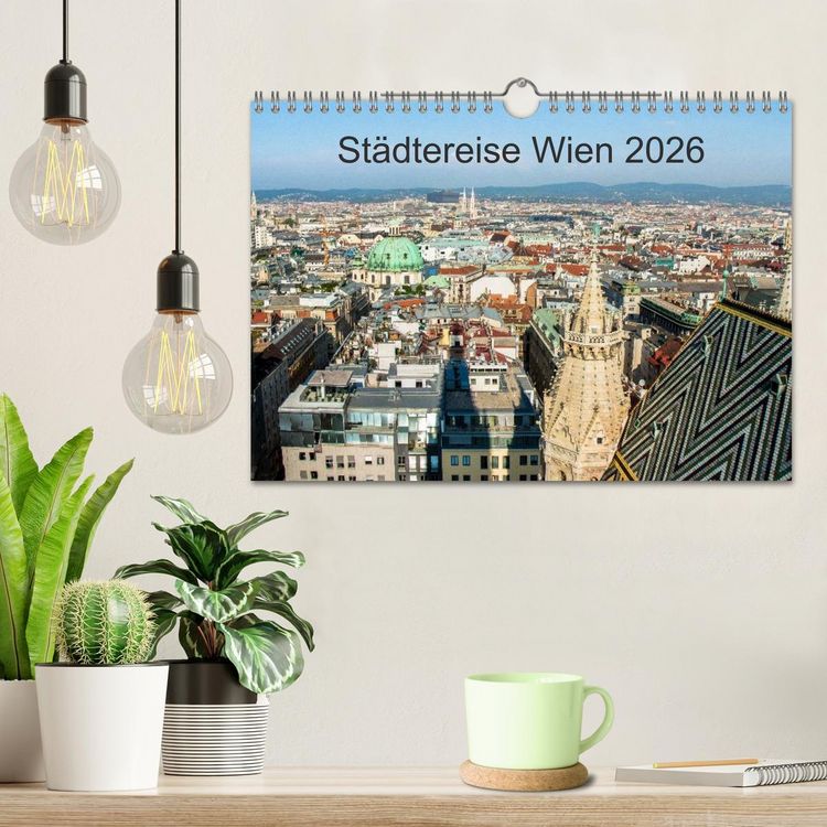 Produktbild: St&auml;dtereise Wien (Wandkalender 2026 DIN A4 quer), CALVENDO Monatskalender