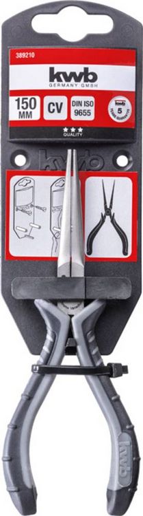Produktbild: Kwb 389210 Elektronik- u. Feinmechanik Spitzzange 150mm