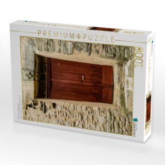 Produktbild: CALVENDO Puzzle Provence - T&uuml;r in Beaumettes | 1000 Teile Lege-Gr&ouml;&szlig;e 64x48cm Foto-Puzzle f&uuml;r gl&uuml;ckliche Stunden