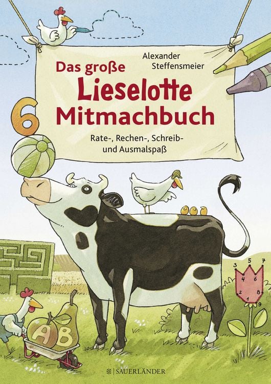 Produktbild: Das gro&szlig;e Lieselotte Mitmachbuch