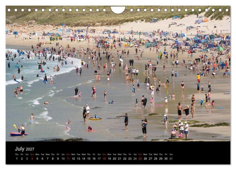 Produktbild: Penwith Landscapes Cornwall 2027 (Wall Calendar 2027 DIN A4 landscape), CALVENDO 12 Month Wall Calendar