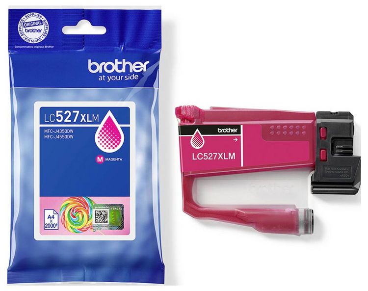 Produktbild: Brother Druckerpatrone LC527XLM - Hohe Ergiebigkeit - M Original Magenta LC527XLM