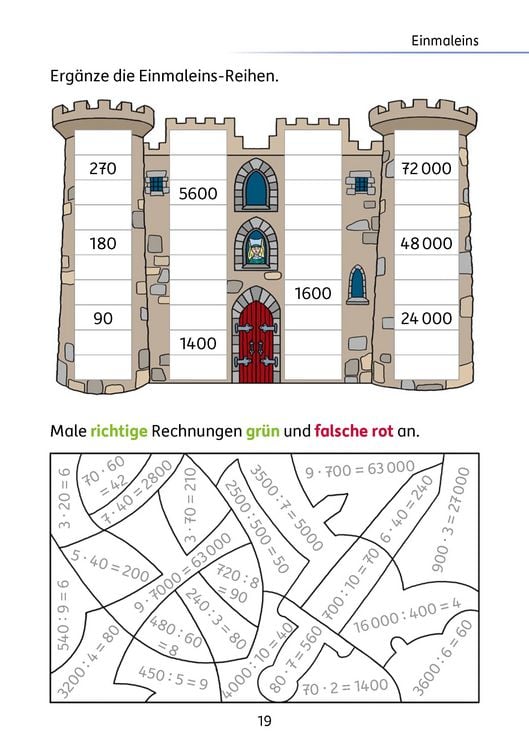 Produktbild: Mein R&auml;tselblock Mathe 4. Klasse