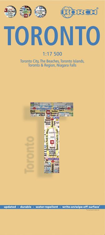Produktbild: Toronto, Borch Map