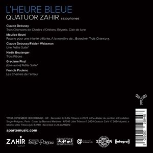 Produktbild: L'Heure bleue (Boulanger,Debussy,Finzi,Poulenc,