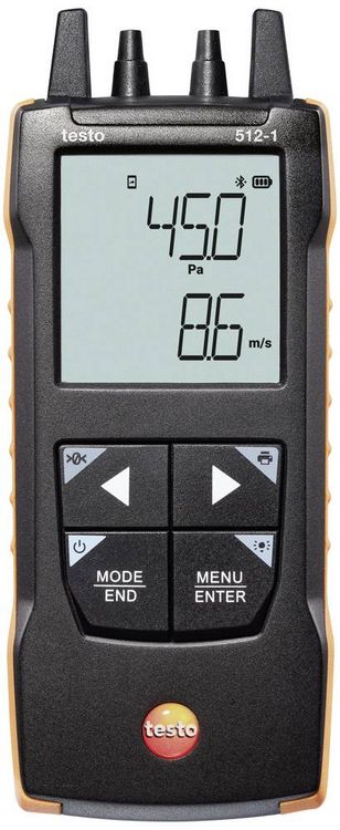 Produktbild: Testo 512-1 Druck-Messger&auml;t Luftdruck 0 - 200hPa
