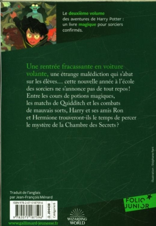 Harry Potter 2 et la chambre des secrets