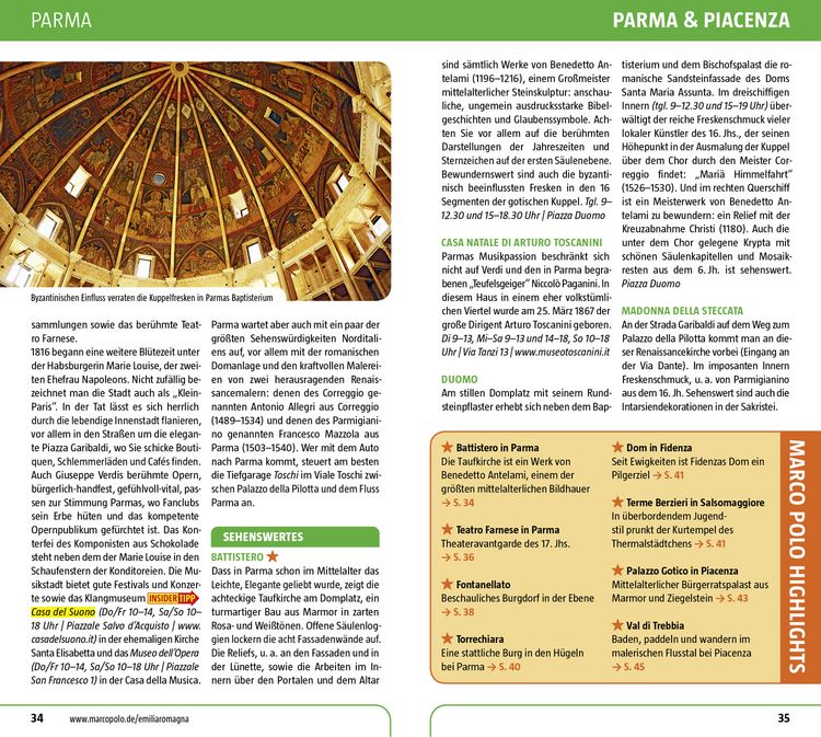 Produktbild: MARCO POLO Reisef&uuml;hrer Emilia-Romagna, Bologna, Parma, Ravenna