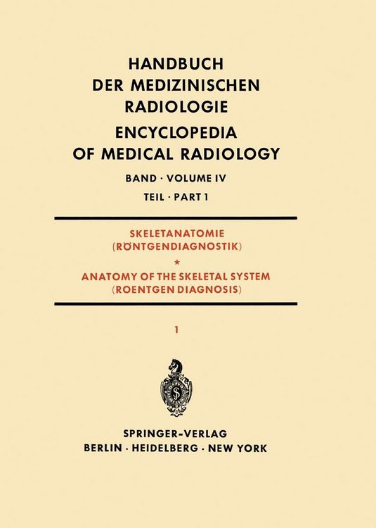 Produktbild: Skeletanatomie (R&ouml;ntgendiagnostik) Teil 1 / Anatomy of the Skeletal System (Roentgen Diagnosis) Part 1