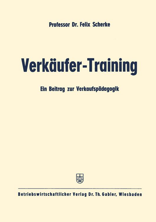 Produktbild: Verk&auml;ufer-Training